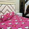 Cotton King Bed Sheet - Hello Kitty Cotton King Bed Sheet - Hello Kitty