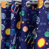 Pure Cotton Curtain - Planets Pure Cotton Curtain - Planets