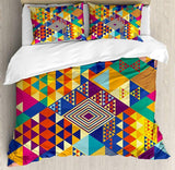 Cotton King Bed Sheet - Abstract Yellow Cotton King Bed Sheet - Abstract Yellow