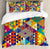 Cotton King Bed Sheet - Abstract Yellow
