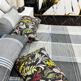 4 Pillow Cotton King Bed Sheet - Urban Grace