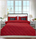 8 PCs Comforter Set - Polka