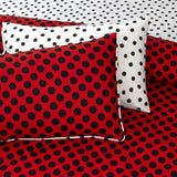 8 PCs Comforter Set - Polka