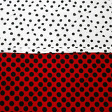 8 PCs Comforter Set - Polka