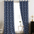 Percale Cotton Curtain - Fishes