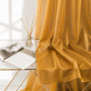 Sheer Curtains Golden Mustard
