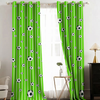 Percale Cotton Curtain - Football