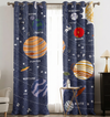 Pure Cotton Curtain - Planets