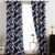 Percale Cotton Curtain - Road Map