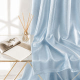 Sheer Curtains Sky Blue