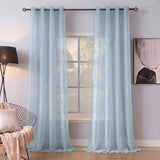 Sheer Curtains Sky Blue