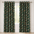 Percale Cotton Curtain - Sea Teal