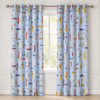 Percale Cotton Curtain - Cars