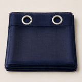 Sheer Curtains Navy Blue