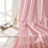 Sheer Curtains Blush Pink