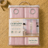 Sheer Curtains Blush Pink
