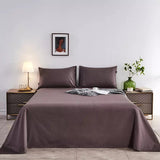 Cotton King Bed Sheet - Plain Dark Slate