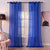 Sheer Curtains Vivid Royal Blue