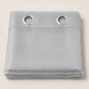 Sheer Curtains Silver Gray