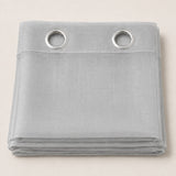 Sheer Curtains Silver Gray