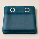 Sheer Curtains Teal Blue