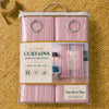 Sheer Curtains Rosy Pink