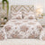 4 Pillow Cotton King Bed Sheet - Royal Bliss