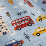 Percale Cotton Curtain - Cars
