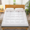 Single Super Soft Quilted Mattress Topper With Elastic Corners