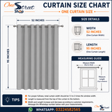 Duck Cotton Curtain (Code: CRT-354)
