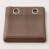 Sheer Curtains Dark Brown
