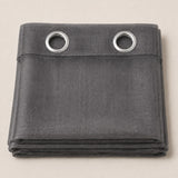 Sheer Curtains Charcoal Grey