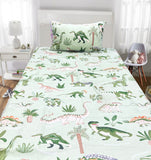 Dino Single Bed Set
