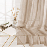 Sheer Curtains Champagne Taupe