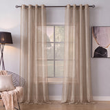 Sheer Curtains Champagne Taupe