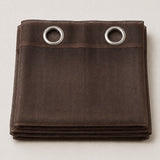 Sheer Curtains Chocolate Brown