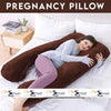 Pregnancy Support Pillow U- Shape Maternity Pillow In Brown Color