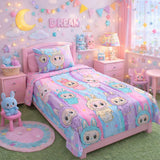 Girls Single Comforter Set