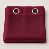 Sheer Curtains Deep Burgundy