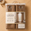 Sheer Curtains Bronze Brown
