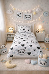 Panda Single Bed Set