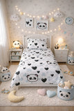 Panda Single Bed Set