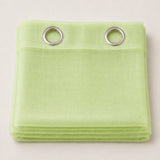 Sheer Curtains Light Green