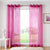 Sheer Curtains Deep Pink
