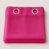 Sheer Curtains Deep Pink