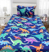 Dino Single Bed Set