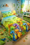Dino Single Bed Set