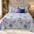 4 Pillow Cotton King Bed Sheet - Floral Haven
