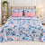 4 Pillow Cotton King Bed Sheet - Petaluxe