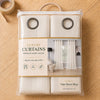 Sheer Curtains Ivora White